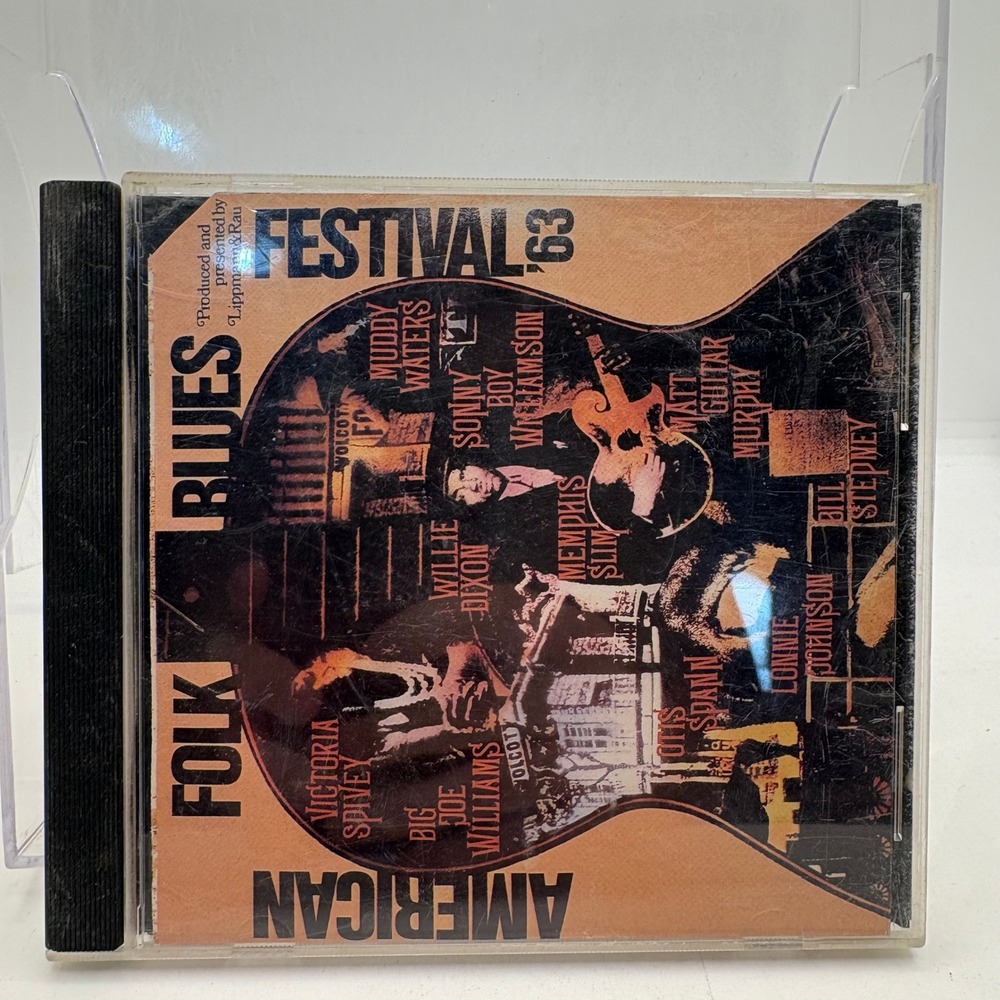 American Folk Blues Festival 63 CD Muddy Waters Memphis Slim‎ Willie Dixon